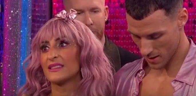 Strictly Judges' Tough Scores leaves Punam Close to Tears f
