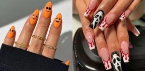 Top 10 Autumn & Halloween Nail Designs You Need to Try - F