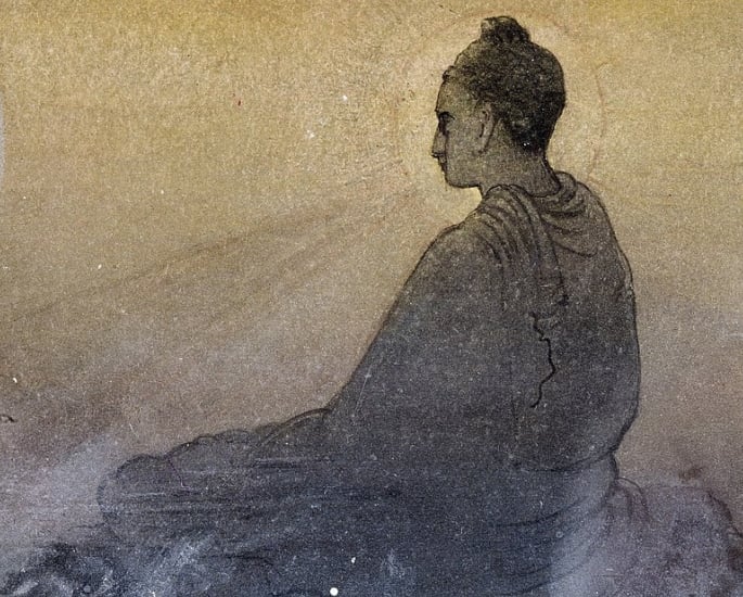 7 Famous Abanindranath Tagore Artworks - The Victory of Buddha