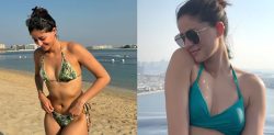Ananya Panday shares Sizzling Bikini Pics from Dubai Trip