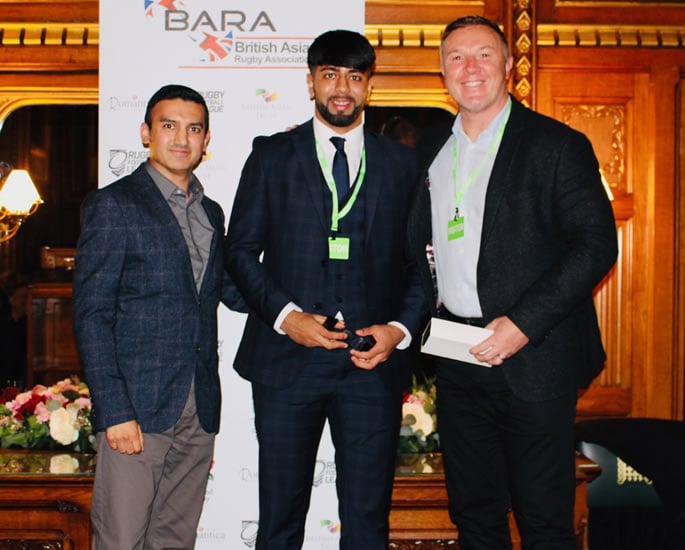 The Winners of the Inaugural British Asian Rugby Awards