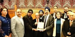 US Pakistani Rapper Bohemia honoured at Houses of Parliament