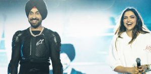 Deepika Padukone makes Appearance at Diljit Dosanjh's Concert f