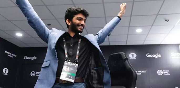 Gukesh Dommaraju becomes Youngest Chess World Champion f