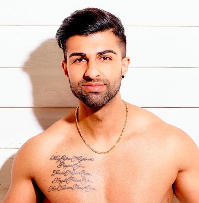 10 Top South Asian Stars of Love Island - Omar Sultani