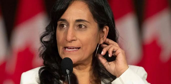 Anita Anand in Race to become Canada's Next Prime Minister f