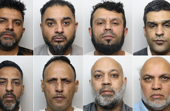 Grooming Gang Members 'passed around' 2 Girls for Sex