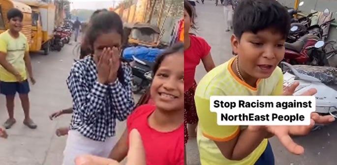 Indian Citizen gets Racist Abuse from Indian Kids f