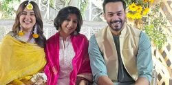 Kubra Khan & Gohar Rasheed celebrate their Mayun