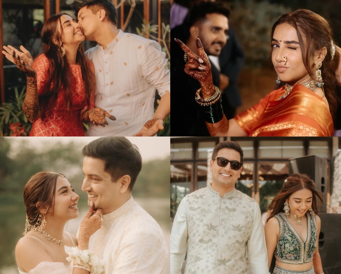 Prajakta Koli ties the Knot with Vrishank Khanal - 1