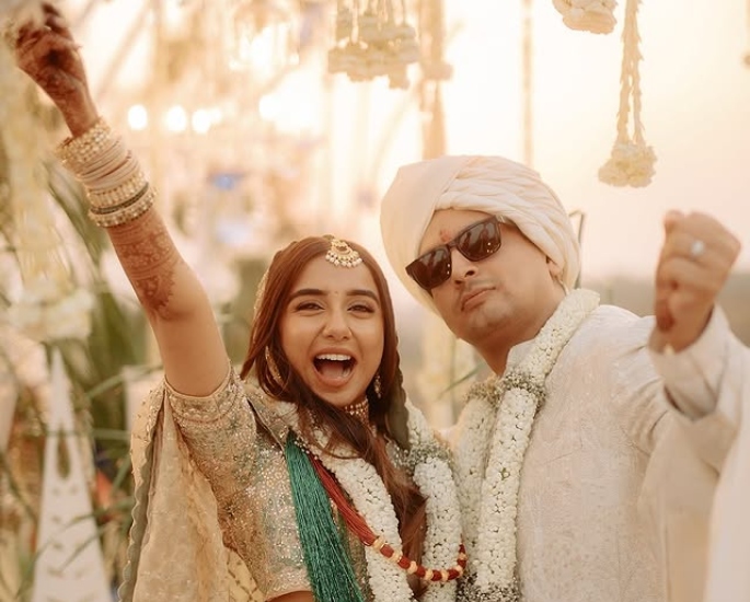 Prajakta Koli ties the Knot with Vrishank Khanal - 2