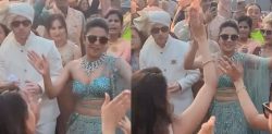 Priyanka Chopra Dances her Heart Out at Brother’s Wedding