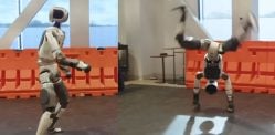 Atlas Robot Masters Cartwheels and Breakdancing f