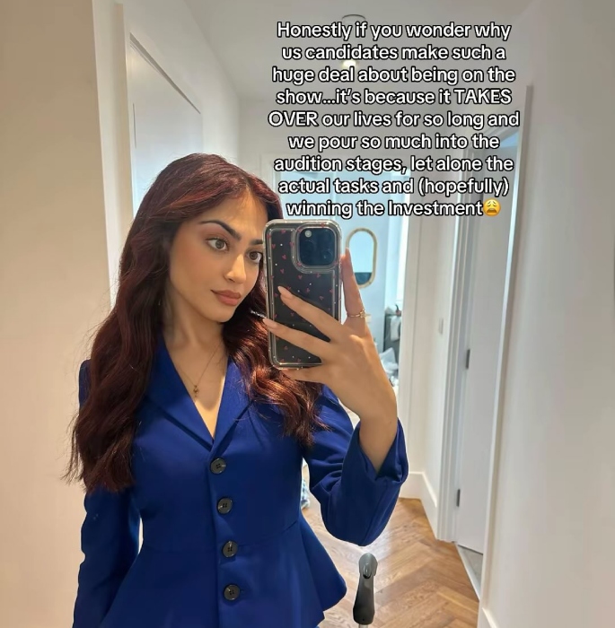 How did Amber-Rose Badrudin get on to The Apprentice_ - 5