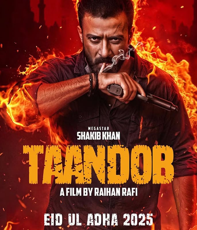 Shakib Khans 'Taandob' Look Unveiled