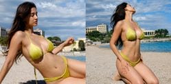 Disha Patani heats up Instagram in Olive Green Bikini F