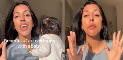 London Mother explains Benefits of Raising Baby in Small Flat