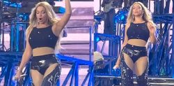 Beyoncé dazzles in Custom Manish Malhotra Outfit in Paris