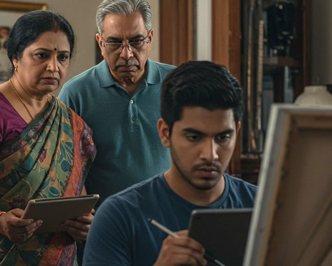 How British Asians navigate 'Unsafe' Careers & Family Expectations - pressure