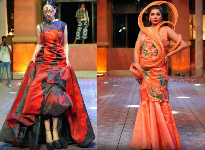 Pakistani Design Students dazzle at College Fashion Show 3