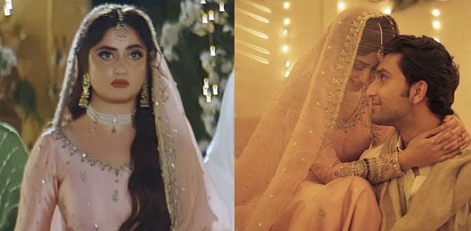 Sajal Aly wears her Engagement Dress in 'Main Manto Nahin Hun' f