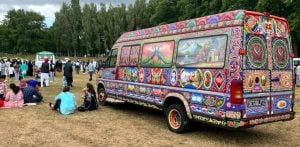 Coventrys South Asian Stories Take to the Streets with DESIblitz Truck Art Bus F
