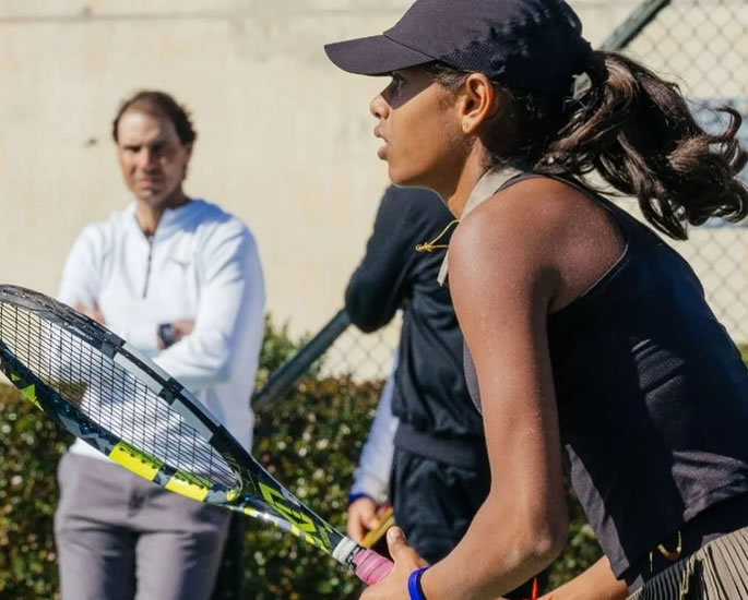 Maaya Rajeshwaran Revathi India’s Rising Tennis Star at 16