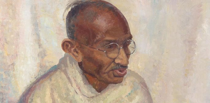 Rare Gandhi Portrait sells for £150k at London Auction f