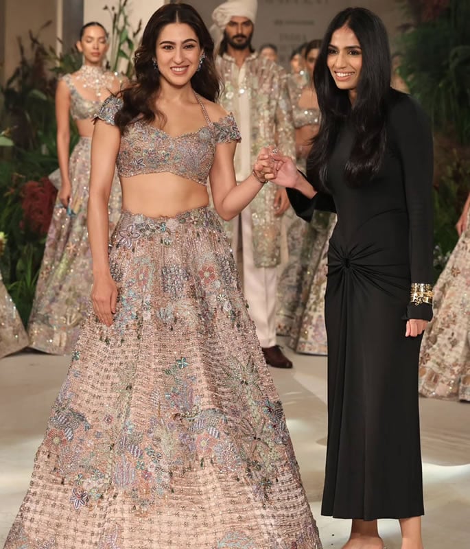 Sara Ali Khan turns Showstopper at India Couture Week 2025