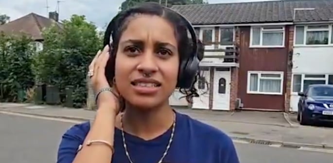 TikTok User criticised for stopping Aaliyah James - F