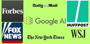 Google's AI causing News Sites to Suffer Web Traffic Drop f
