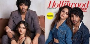 Ahaan Panday & Aneet Padda Stun in Chic Hollywood Reporter Shoot f
