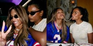 Ciara treats Simone Ashley to First American Football Experience F