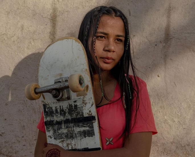 How Indian Women are Breaking Barriers in Skateboarding - barrier