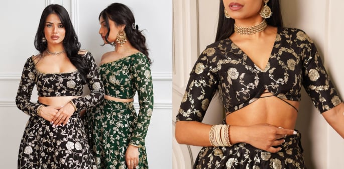 How to Style Black Ethnic Wear for Pre-Wedding Functions F
