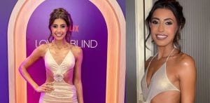 Love Is Blind UK's Sarover brings Bold Elegance to Wrap Party f