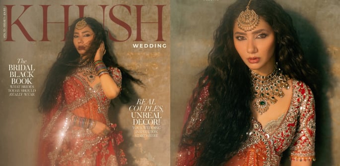 Mahira Khan stuns as First Pakistani Cover Star for Khush Mag F