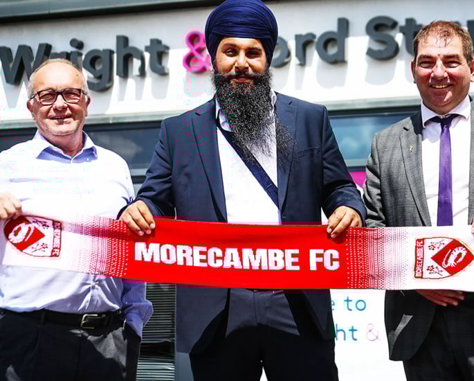 Morecambe FC's Takeover & the Rise of Sikh Representation in Football - heritage