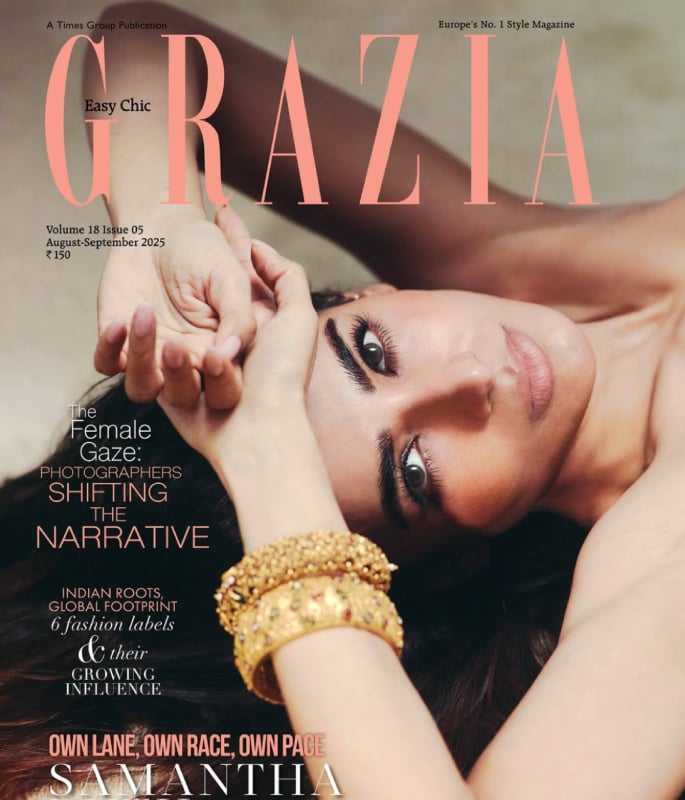 Samantha Ruth Prabhu captivates in Grazia India Shoot 1