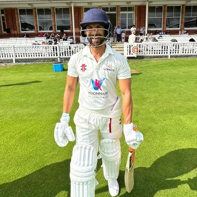 Shahid Kapoor’s Cricket Day at Lord’s Delights Fans