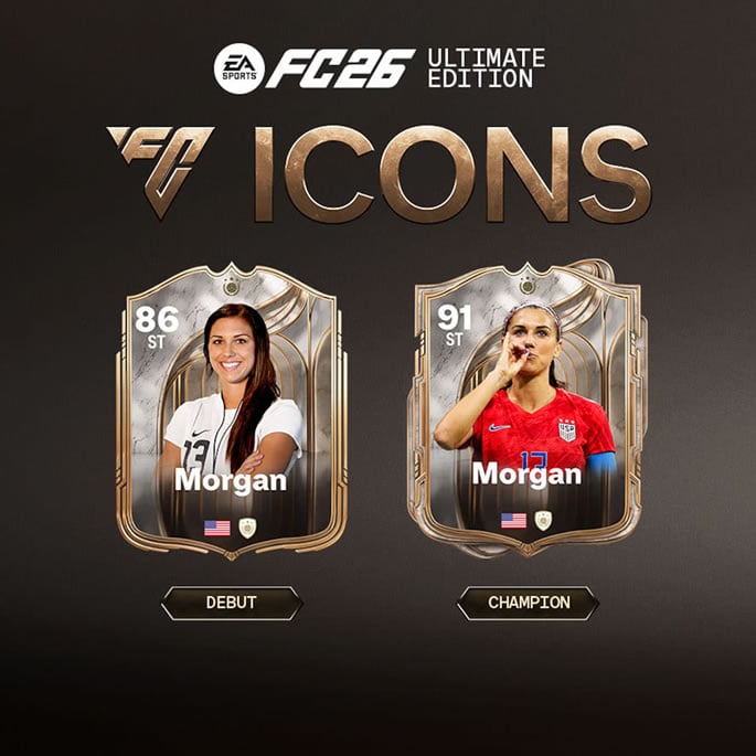 The Icons of EA FC 26 Ultimate Team - morgan