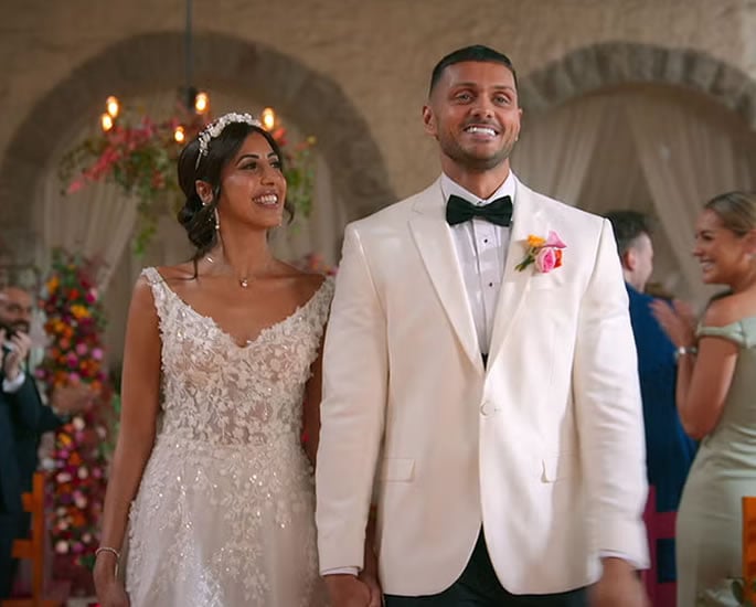 5 Moments from Kal & Sarover's Journey on Love is Blind UK - wedding