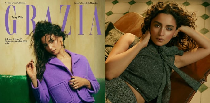 عالیہ بھٹ Grazia India F میں imperfection & Motherhood پر عکاسی کرتی ہیں۔