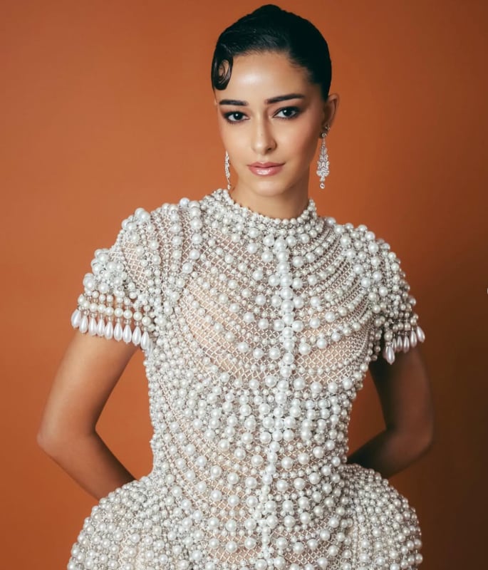 Ananya Panday dazzles in Pearl Mini Dress at GQ Awards 1