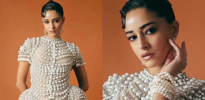 Ananya Panday dazzles in Pearl Mini Dress at GQ Awards F
