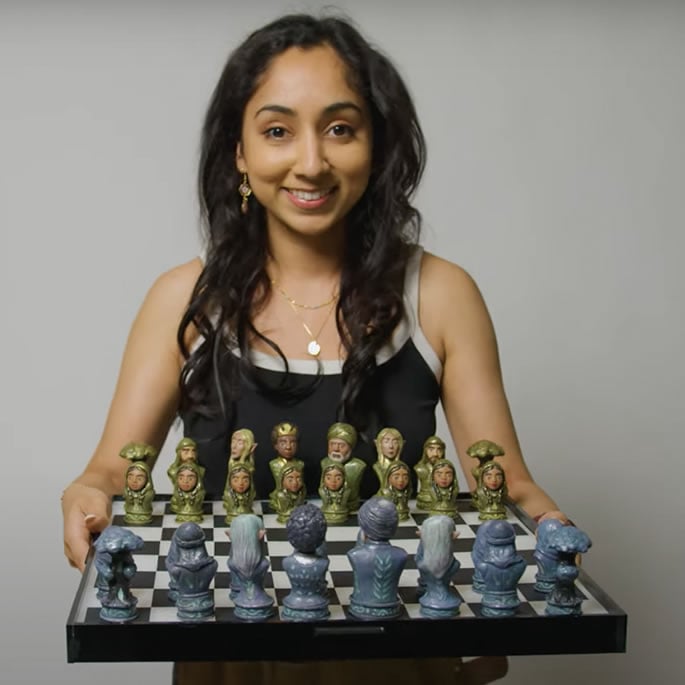 Anika Chowdhury on Crafting a Chess Set rooted in South Asian Pride