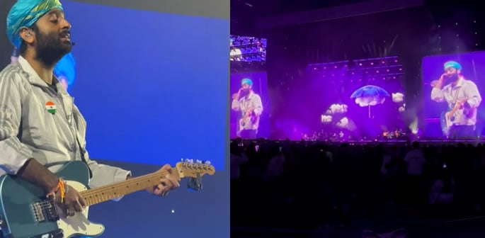 Arijit Singh surprises Fans with 'Saiyaara' Rendition at London Concert f