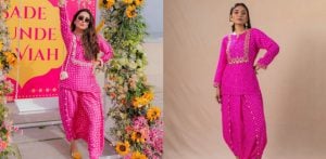 Ayeza Khan faces Backlash for Copying Indian Designer Wear f
