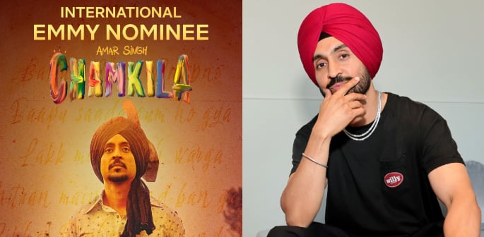 Diljit Dosanjh earns International Emmy Nod for Amar Singh Chamkila F