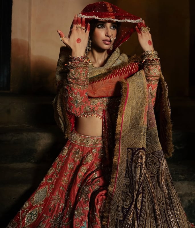 Harnaaz Sandhu stuns in Rimple & Harpreet’s New Bridal Collection 1